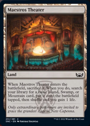 Maestros Theater [Streets of New Capenna] 