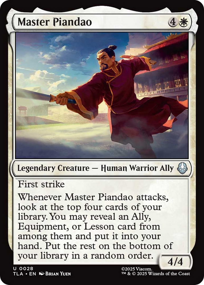 Master Piandao [Avatar: The Last Airbender] 