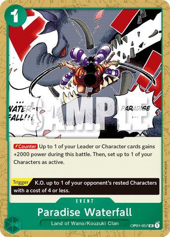 Paradise Waterfall [Romance Dawn] 