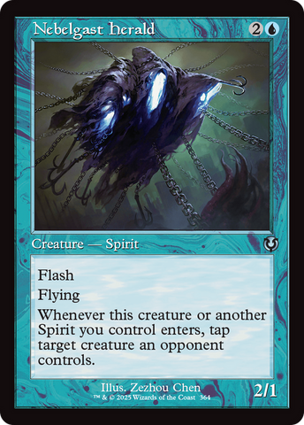 Nebelgast Herald (Retro Frame) [Innistrad Remastered] 