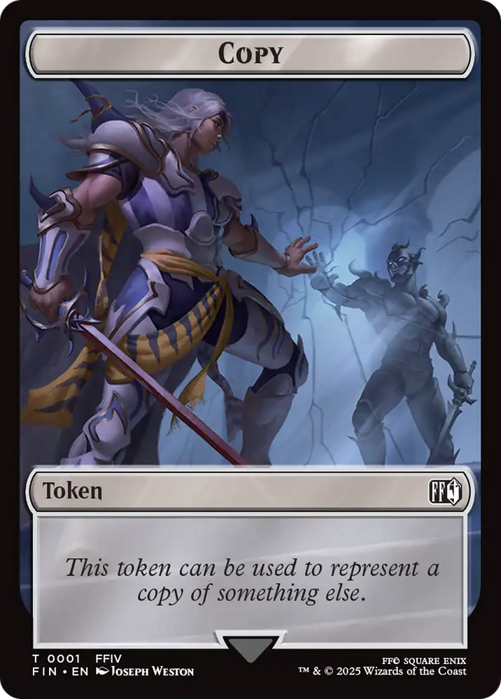 Hero (0005) // Copy (0001) Double-Sided Token [FINAL FANTASY Tokens] 