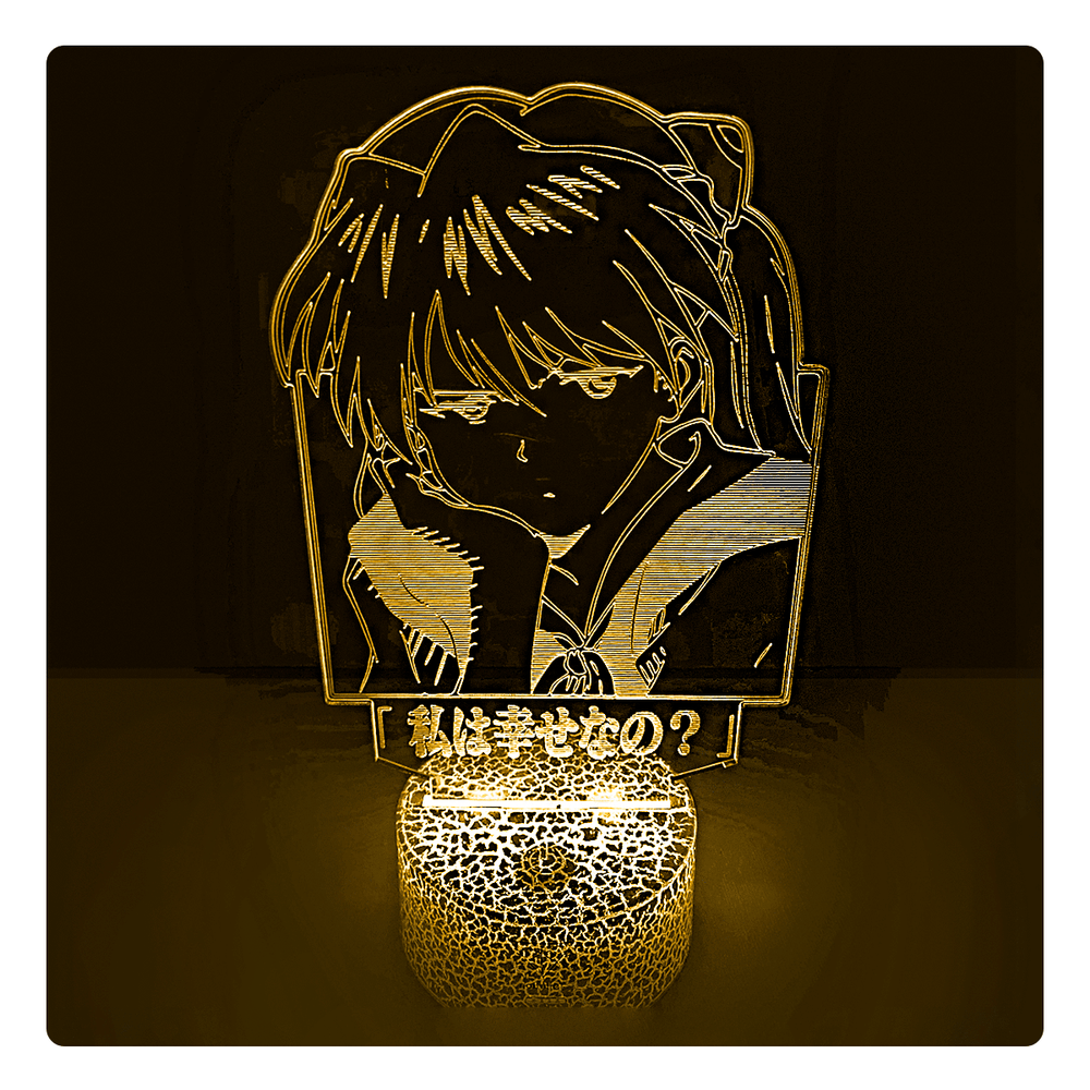 Lámpara Led Asuka Happy Base Agrietada