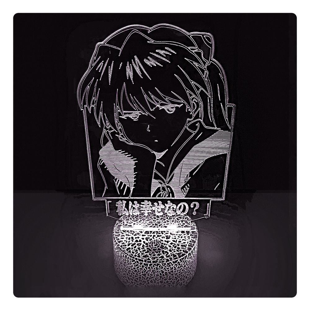 Lámpara Led Asuka Happy Base Agrietada