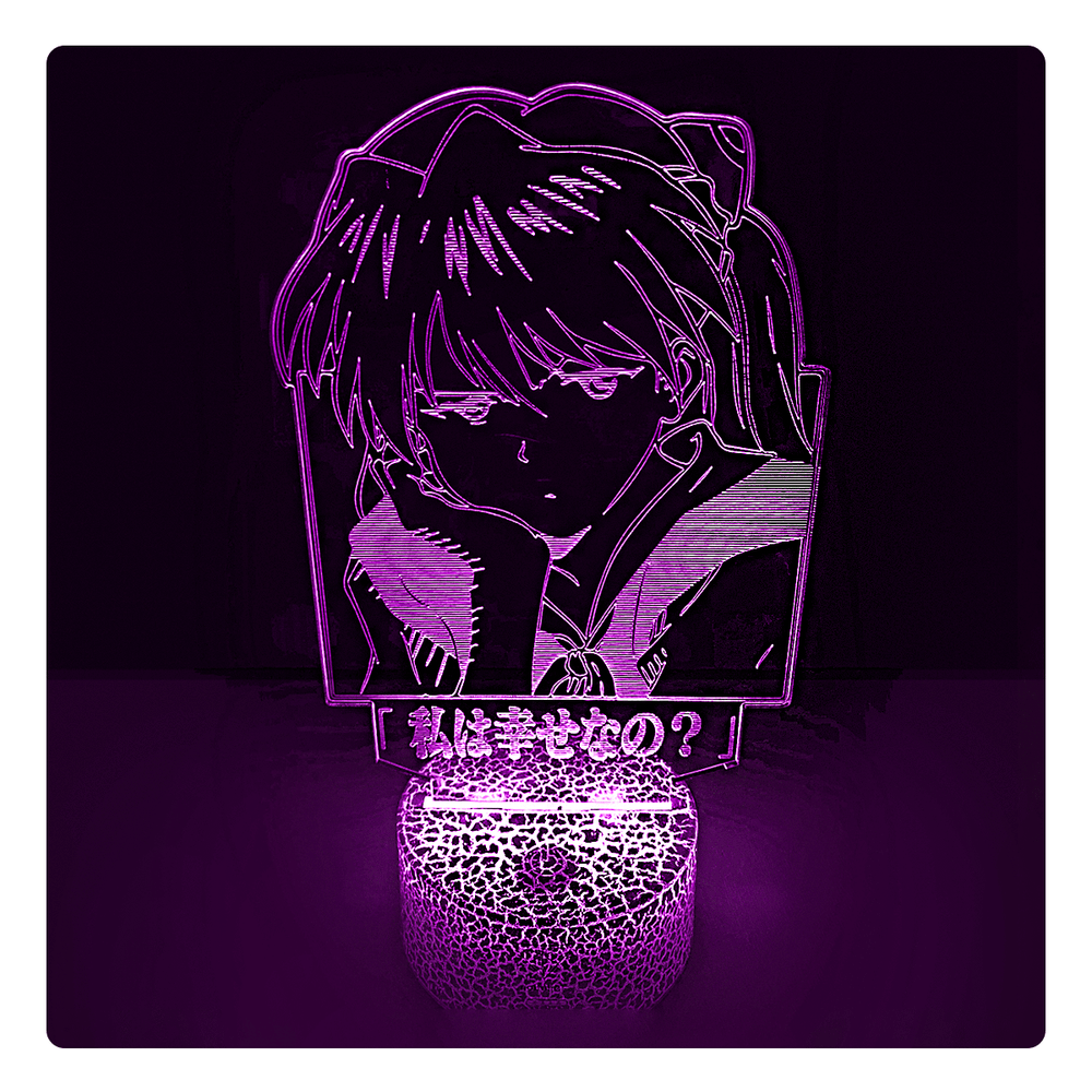 Lámpara Led Asuka Happy Base Agrietada