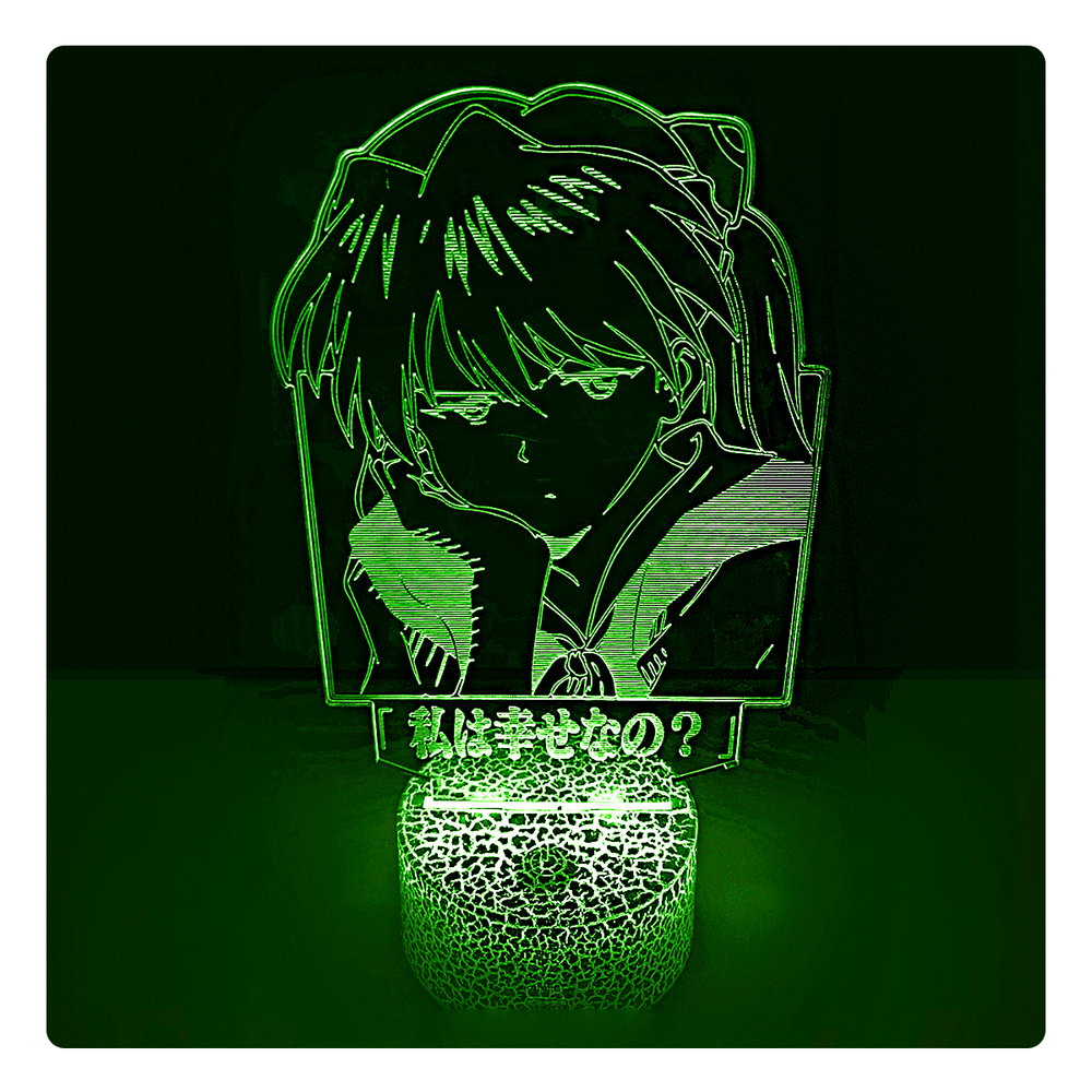 Lámpara Led Asuka Happy Base Agrietada