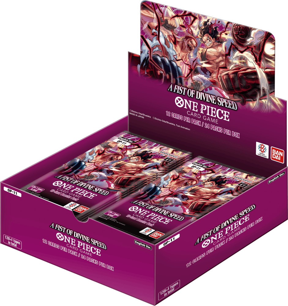 One Piece TCG: A Fist of Divine Speed Booster Box Op11