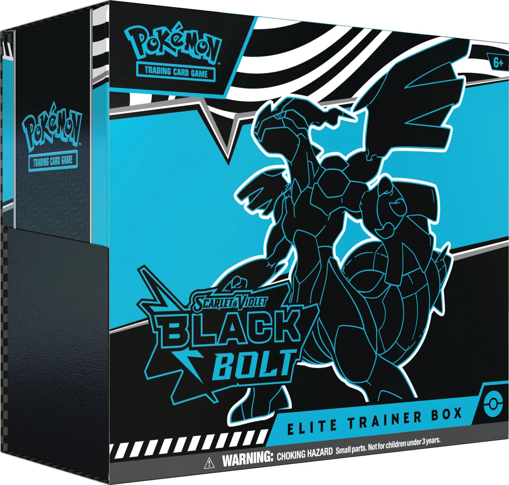 Pokémon Scarlet & Violet:  Black Bolt - Elite Trainer Box