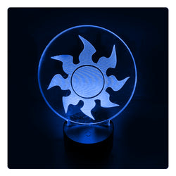 Lámpara Led MTG Símbolo Blanco Base Negra