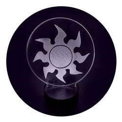 Lámpara Led MTG Símbolo Blanco Base Negra
