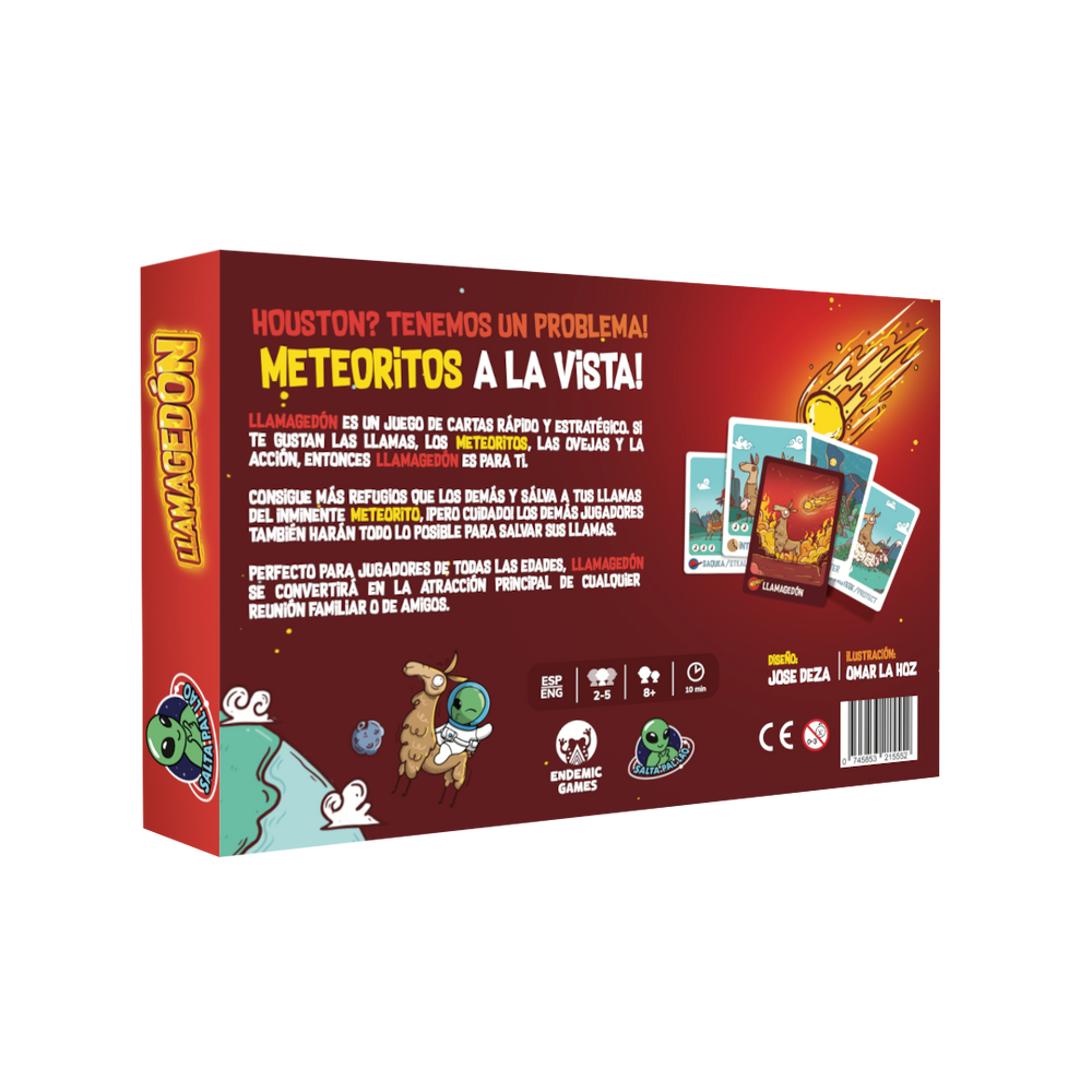Juego de Mesa - Llamagedón