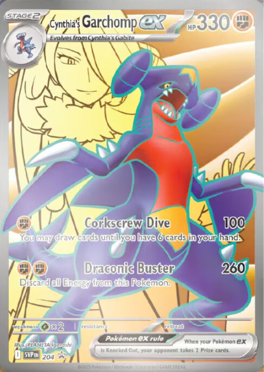 Pokemon TCG: Cynthia’s Garchomp ex Premium Collection
