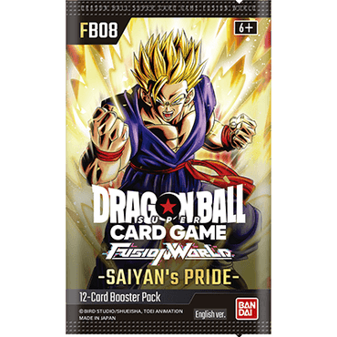 [PREVENTA] DBS TCG: Fusion World Booster Box 08 - SAIYAN’S PRIDE (FB08)