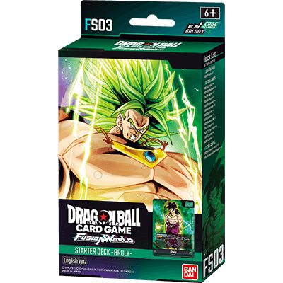 DBS TCG: Fusion World Starter Deck 03 -  Broly (FS03)
