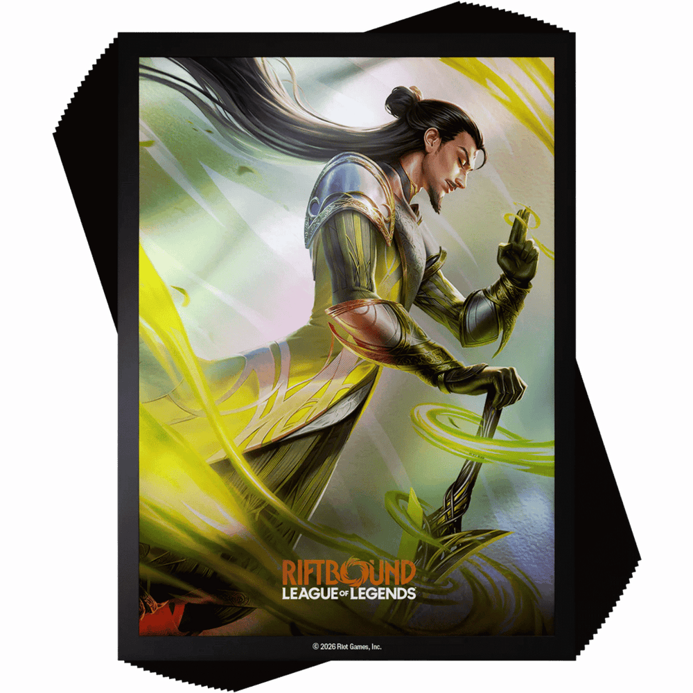 Protectores Riftbound Unleashed x100 - Master Yi, Wuju Master