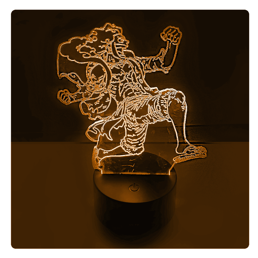 Lámpara Led Gear5 Corriendo Base Negra con Aplicación