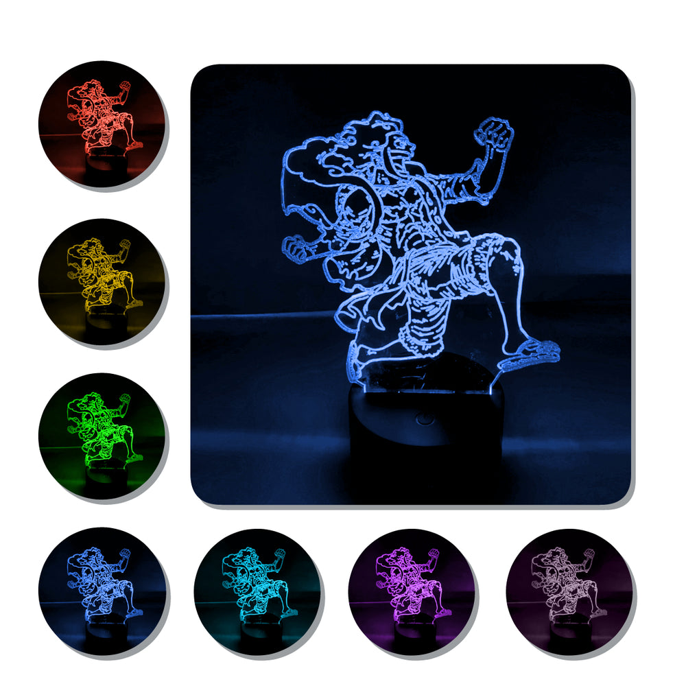 Lámpara Led Gear5 Corriendo Base Negra con Aplicación