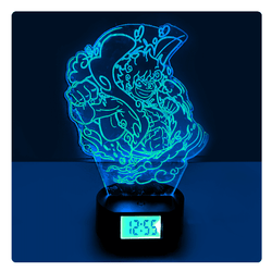 Lámpara Led Gear5 Base Reloj con Alarma