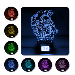 Lámpara Led Gear5 Base Reloj con Alarma