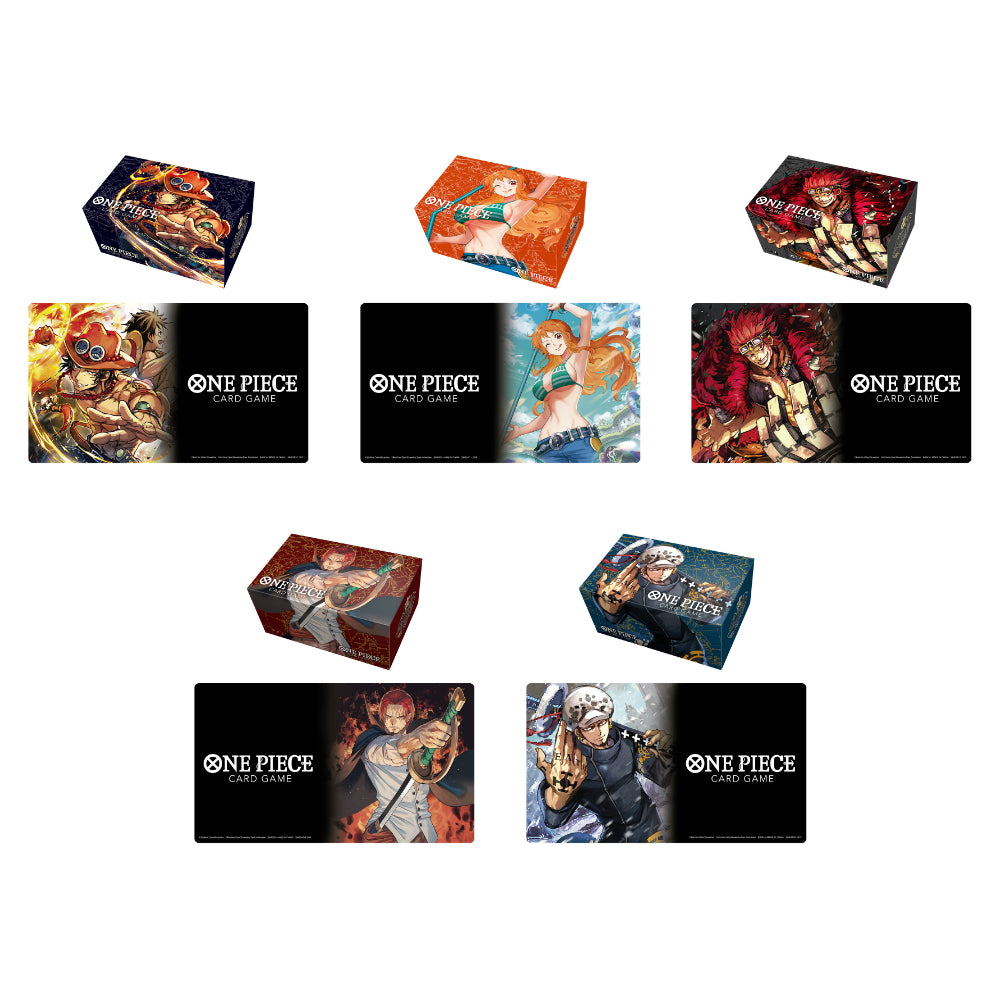 One Piece TCG - Playmat and Storage Box Set Exclusivos
