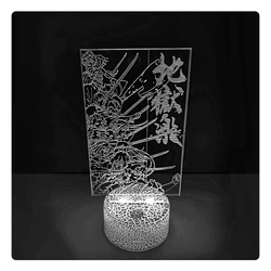 Lámpara Led Jigokuraku Base Agrietada
