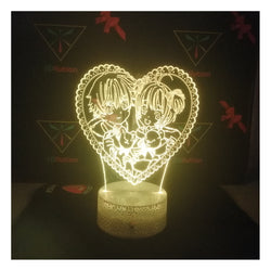Lámpara Escritorio 3d Sakura Card Captor Base Agrietada