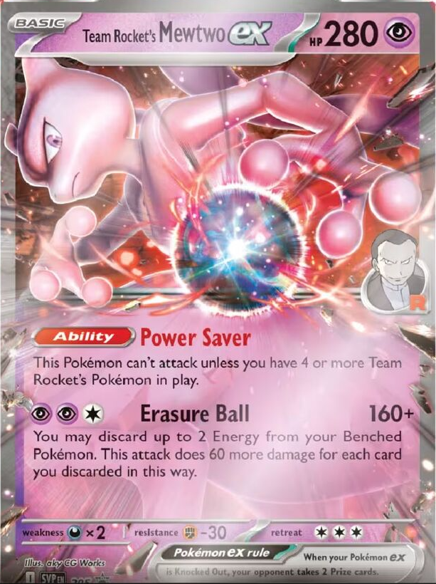[PREVENTA] Pokemon TCG: Team Rocket’s Mewtwo ex Box