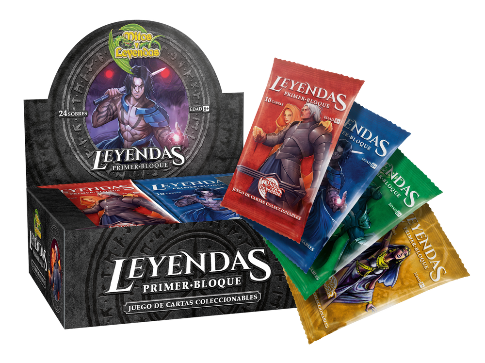 [PREVENTA] Mitos y Leyendas - Display Leyendas Primer Bloque 4.0 - Primer Bloque