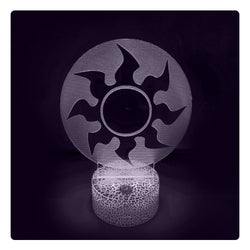 Lámpara Led MTG Símbolo Blanco I Base Agrietada