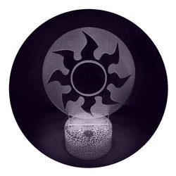Lámpara Led MTG Símbolo Blanco I Base Agrietada
