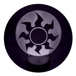 Lámpara Led MTG Símbolo Blanco I Base Negra