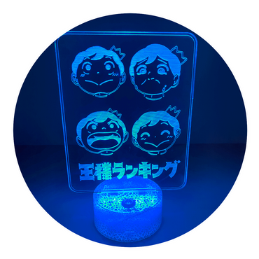 Lámpara Led Ousama Ranking Base Agrietada