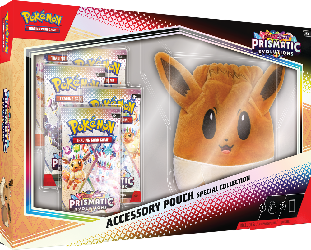 Pokemon TCG: Scarlet & Violet Prismatic Evolutions - Accessory Pouch