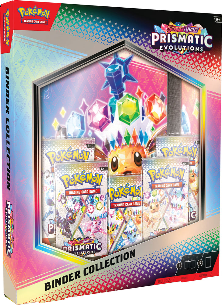 Pokemon TCG: Scarlet & Violet Prismatic Evolutions- Binder Collection