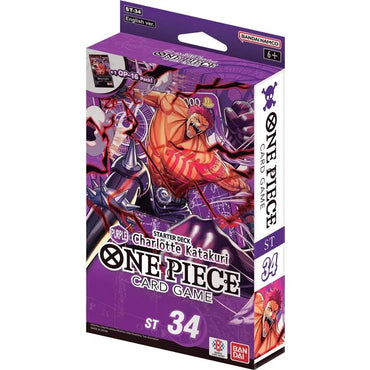 One Piece TCG: Starter Deck  [ST-34] PURPLE Charlotte Katakuri