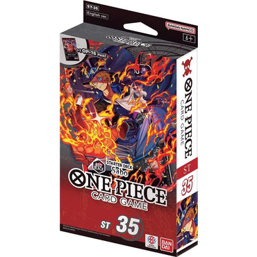 One Piece TCG: Starter Deck  [ST-35] RED/BLACK Sabo
