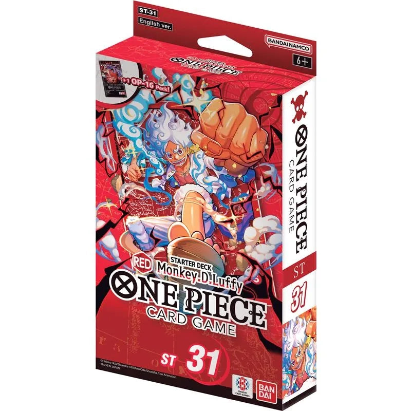 One Piece TCG: Starter Deck  [ST-31] RED Monkey.D.Luffy