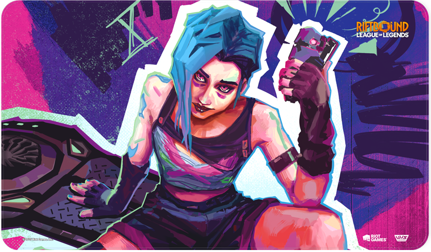 Playmat: Riftbound- Origins-  Jinx Art