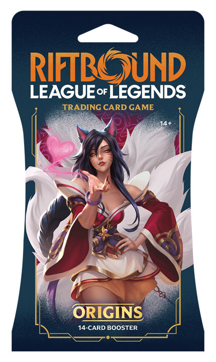 (PREVENTA)Riftbound TCG: Set 1- Origins- Sleeved Booster