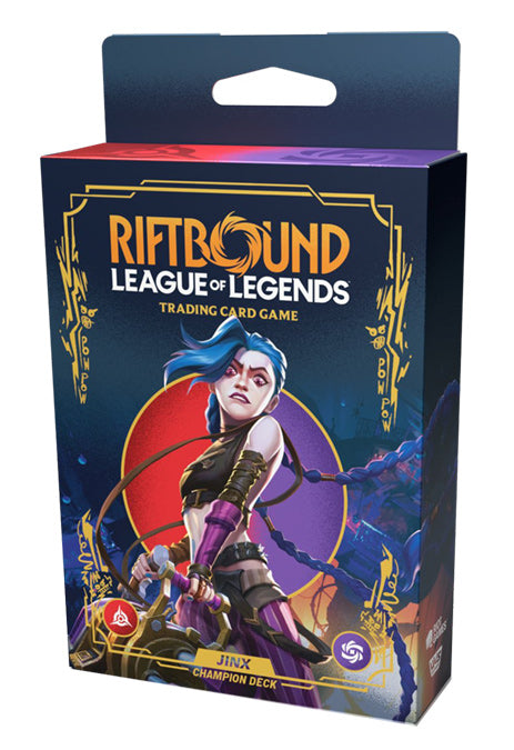 (PREVENTA)Riftbound TCG: Set 1- Origins- Champion Deck - Jinx