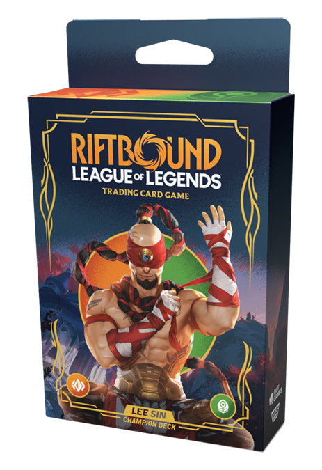 (PREVENTA)Riftbound TCG: Set 1- Origins- Champion Deck - Lee Sin