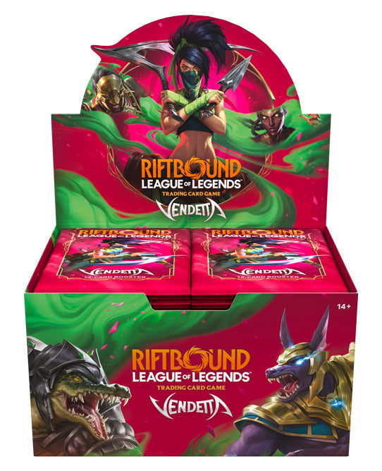 Riftbound TCG: Set 4 - Vendetta- Booster Box (24 Sobres)
