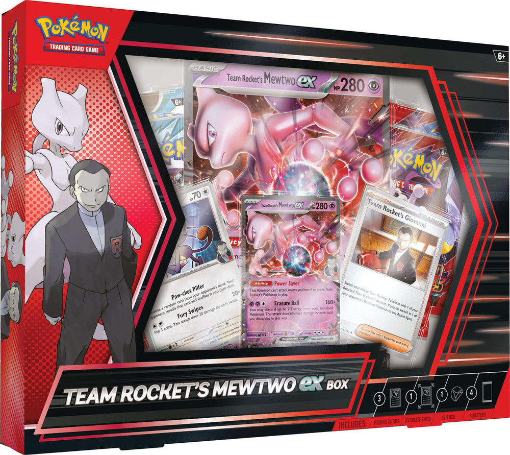 [PREVENTA] Pokemon TCG: Team Rocket’s Mewtwo ex Box