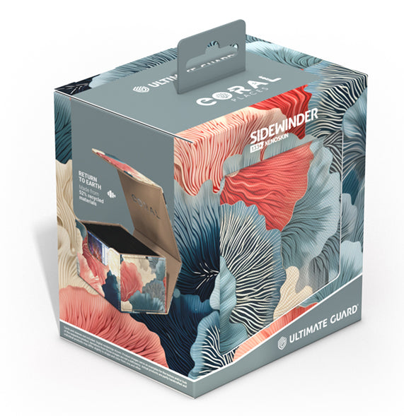 Ultimate Guard - Deck Case: Sidewinder 133+ Coral Places -  Reef Flowers (2025 Exclusive)