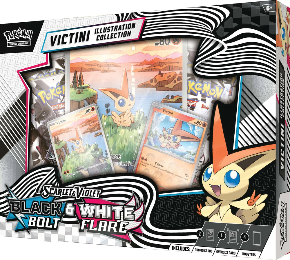 Pokemon TCG Scarlet & Violet 10,5 Black Bolt & White Flare - Unova Illustration Collection
