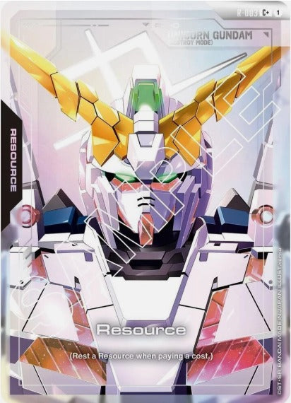 Resource (R-003) - Newtype Rising (GD01)
