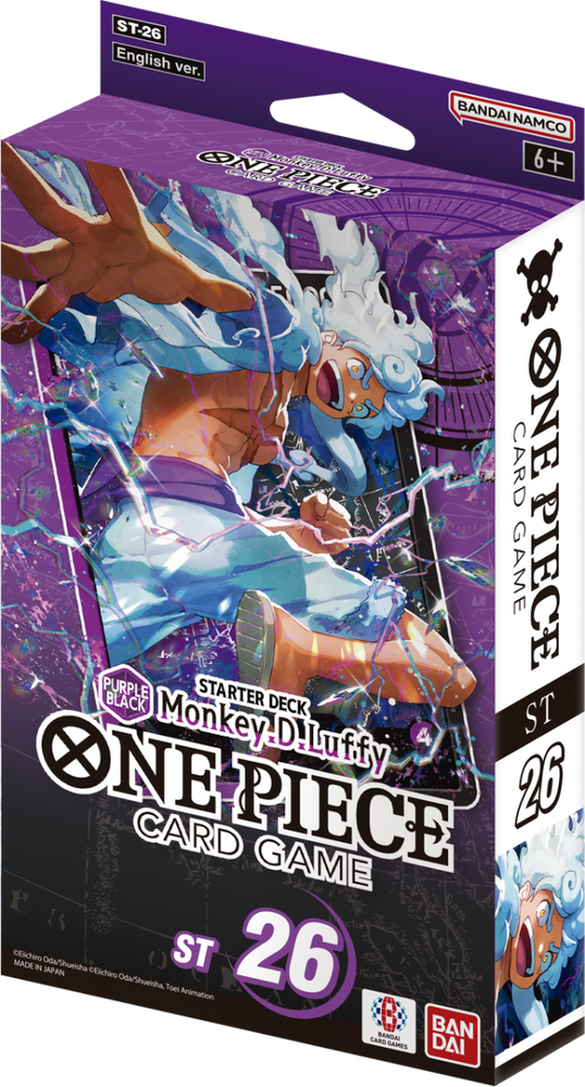One Piece TCG: Starter Deck (ST-26) PURPLE/BLACK Monkey.D.Luffy
