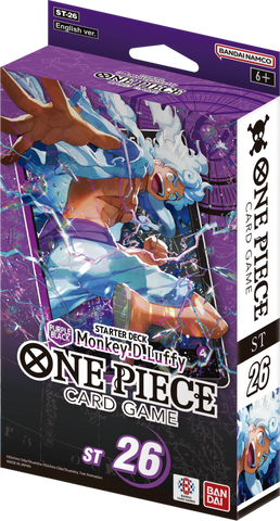 [RESERVA] One Piece TCG: Starter Deck (ST-26) PURPLE/BLACK Monkey.D.Luffy