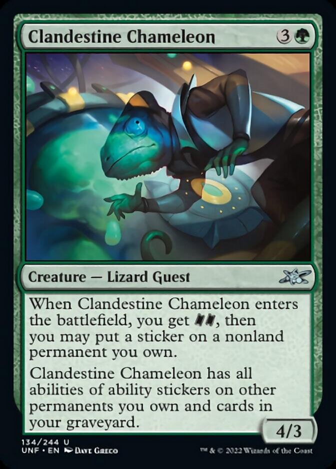 Clandestine Chameleon [Unfinity] 