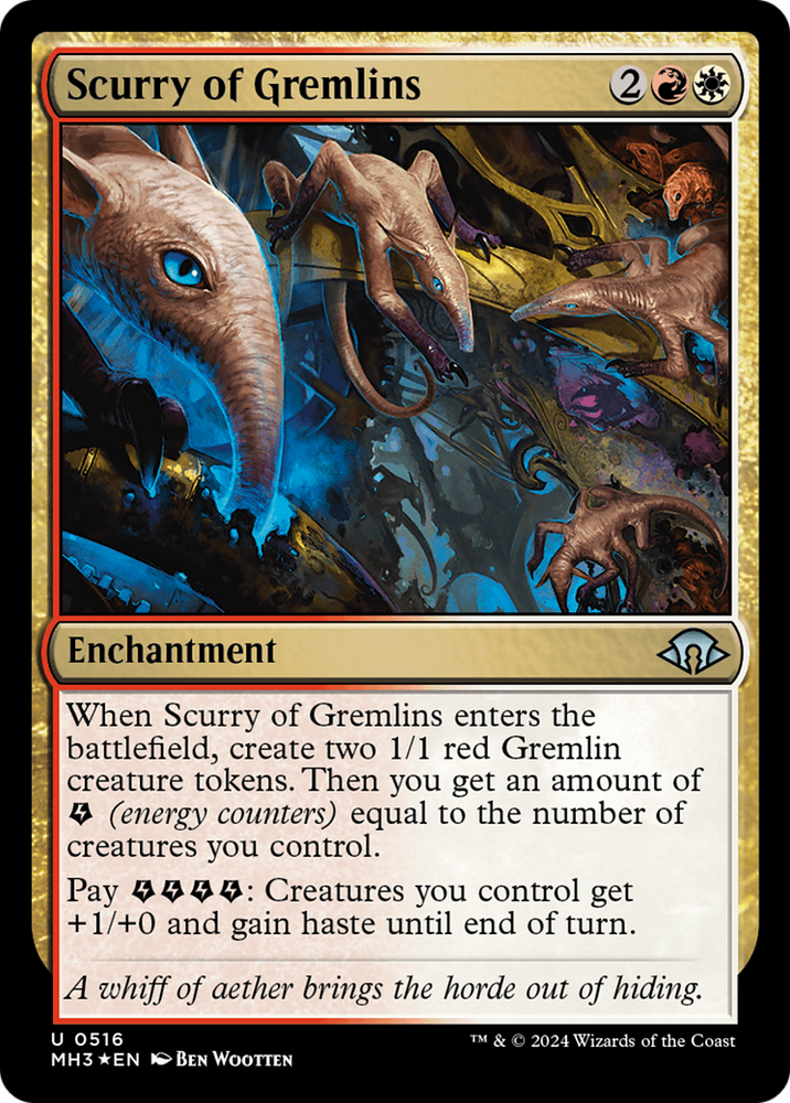 Scurry of Gremlins (Ripple Foil) [Modern Horizons 3] 