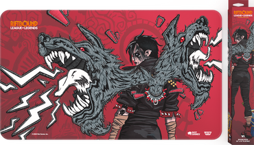 Playmat: Riftbound- Unleashed- Vi, Piltover Enforcer